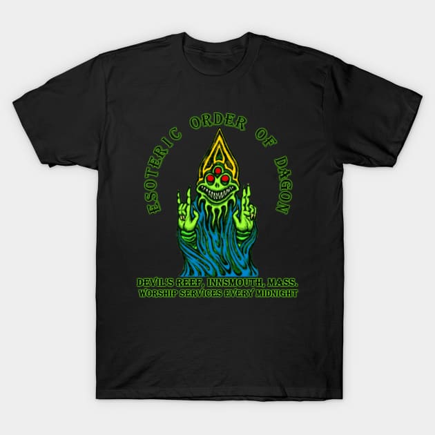 Esoteric Order of Dagon T-Shirt by azhmodai